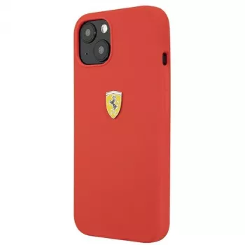 Ferrari FESSIHCP13SRE funda rígida de silicona roja para Apple iPhone 13 mini 5,4