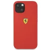 Ferrari FESSIHCP13SRE funda rígida de silicona roja para Apple iPhone 13 mini 5,4 inch