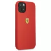 Ferrari FESSIHCP13SRE funda rígida de silicona roja para Apple iPhone 13 mini 5,4 inch