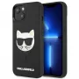 Karl Lagerfeld KLHCP13SCH3DBK funda rígida negra 3D Gummi Choupette para Apple iPhone 13 Mini 5,4
