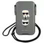 Karl Lagerfeld funda rígida Saffiano Ikonik para Apple iPhone 12 / 12 Pro 6,1