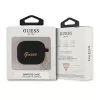 Guess GUA3LSCHSK AirPods 3 funda de silicona negra Charm Heart Collection