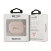 Guess GUA3LSCHSP Charm Heart Collection funda de silicona para Apple AirPods 3.ª generación - rosa