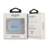 Guess GUA3LSCHSB Charm Heart Collection funda de silicona para AirPods 3, azul