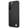 BMW funda rígida para Samsung Galaxy S22+ negra Signature Logo Imprint