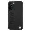 BMW funda rígida para Samsung Galaxy S22+ negra Signature Logo Imprint