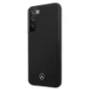 Mercedes-Benz MEHCS22MSILBK funda rígida de silicona para Samsung Galaxy S22+ (SM-S906) - negra
