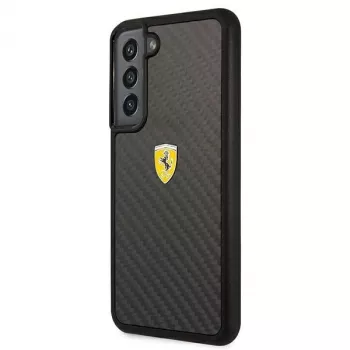 Ferrari FEHCS22SFCAK funda rígida On Track Real Carbon negra para S22 S901