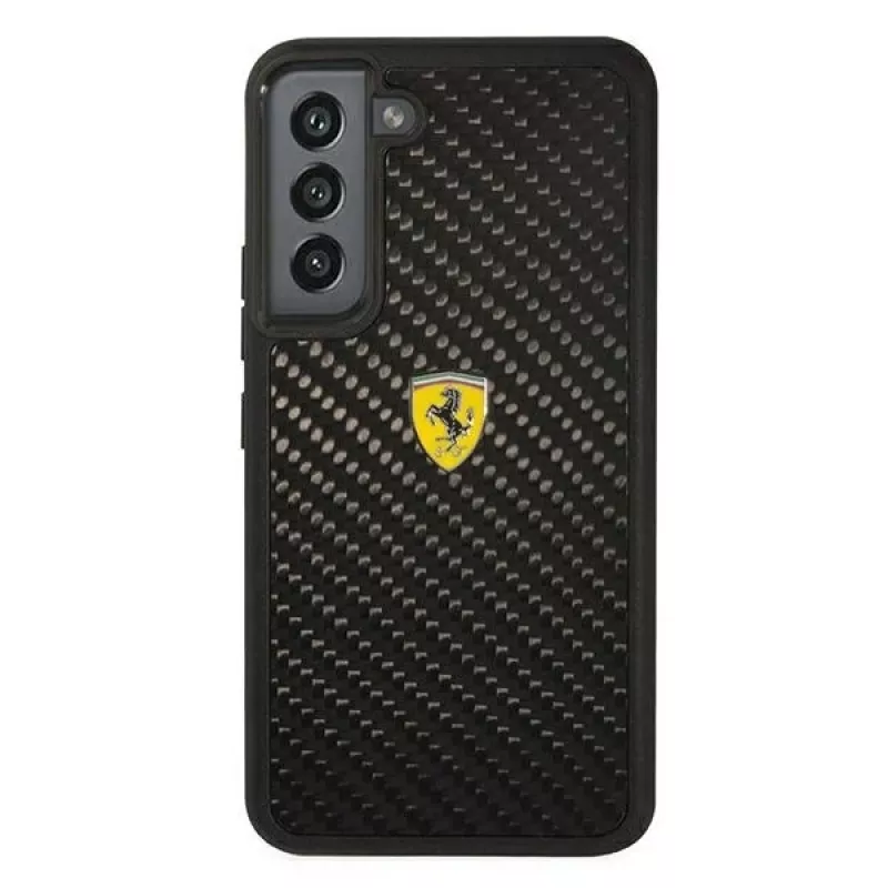 Ferrari FEHCS22SFCAK funda rígida On Track Real Carbon negra para S22 S901