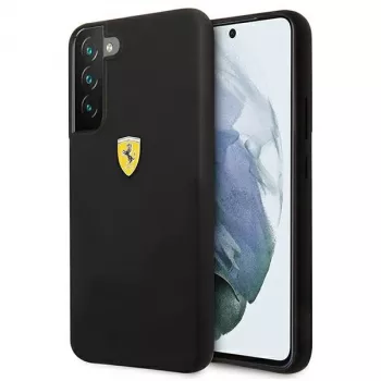 Ferrari FESSIHCS22SBK funda rígida On Track de silicona negra para S22 S901