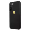 Ferrari FESSIHCS22MBK funda rígida On Track de silicona negra para S22+ S906