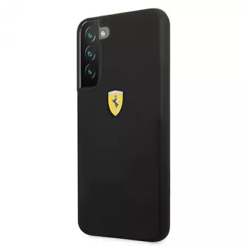 Ferrari FESSIHCS22MBK funda rígida On Track de silicona negra para S22+ S906