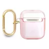 Guess GUA2HHTSP Strap Collection funda protectora para Apple AirPods 1/2 - rosa