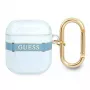 Guess GUA2HHTSB AirPods 1/2 funda azul Strap Collection