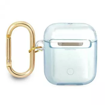 Guess GUA2HHTSB AirPods 1/2 funda azul Strap Collection