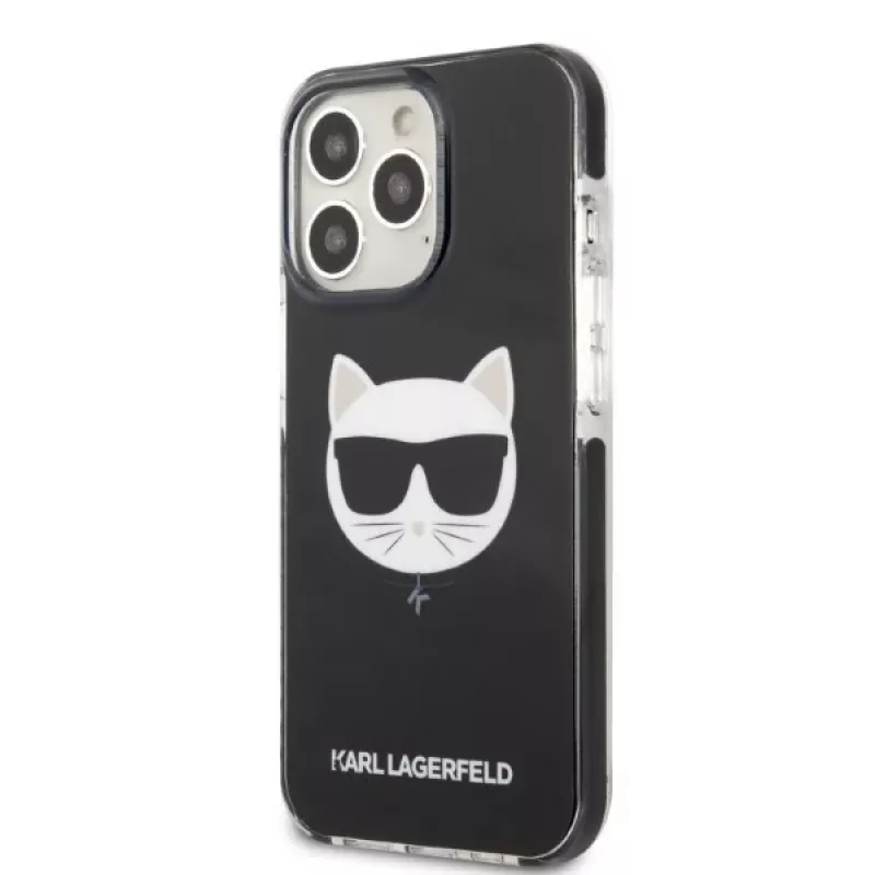 Karl Lagerfeld KLHCP13XTPECK funda rígida para iPhone 13 Pro Max 6,7