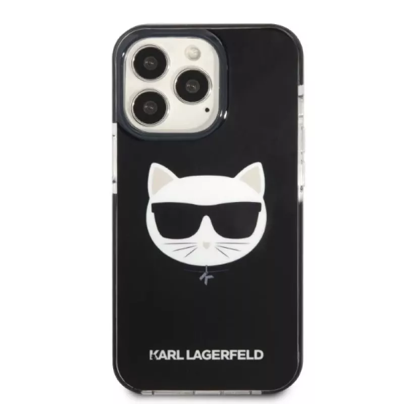 Karl Lagerfeld KLHCP13XTPECK funda rígida para iPhone 13 Pro Max 6,7