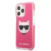 Karl Lagerfeld KLHCP13LTPECPI funda rígida para iPhone 13 Pro / 13 6,1