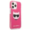 Karl Lagerfeld KLHCP13LTPECPI funda rígida para iPhone 13 Pro / 13 6,1