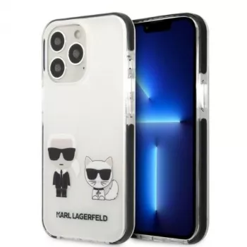 Karl Lagerfeld KLHCP13XTPEKCW funda rígida para iPhone 13 Pro Max 6,7