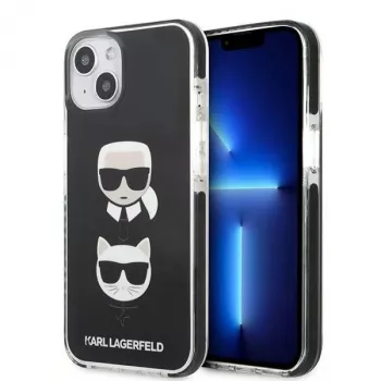 Karl Lagerfeld KLHCP13STPE2TK funda rígida para iPhone 13 mini, 5,4