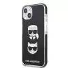 Karl Lagerfeld KLHCP13STPE2TK funda rígida para iPhone 13 mini, 5,4
