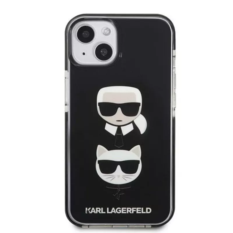 Karl Lagerfeld KLHCP13STPE2TK funda rígida para iPhone 13 mini, 5,4