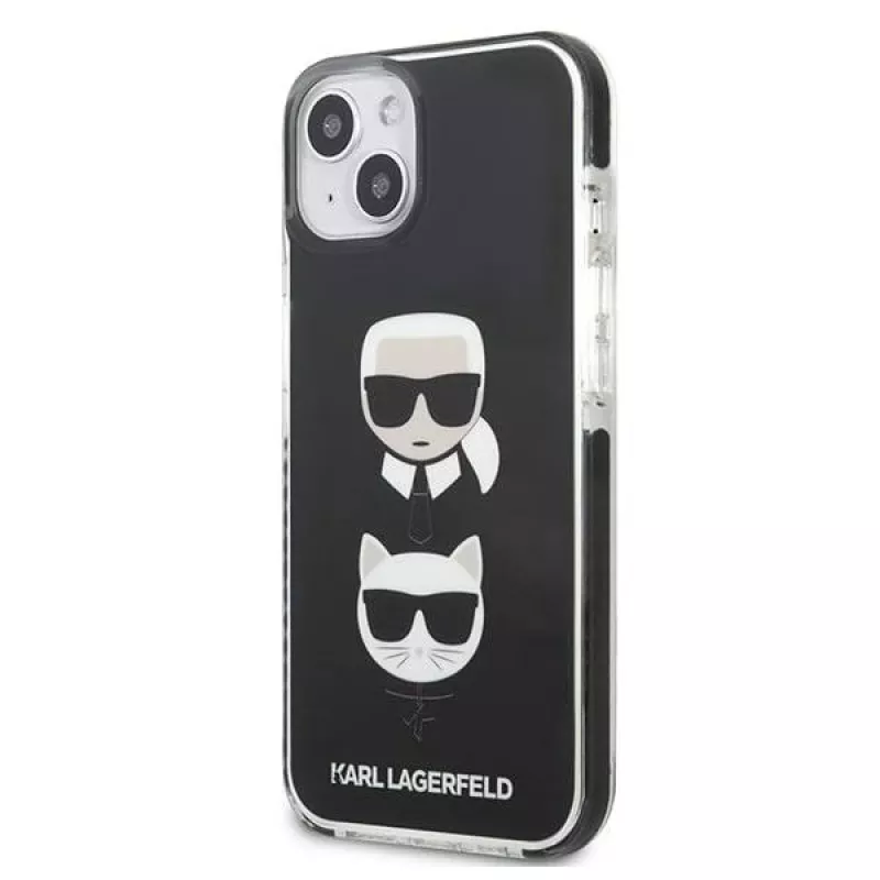 Karl Lagerfeld KLHCP13MTPE2TK funda rígida para iPhone 13/14/15 6,1