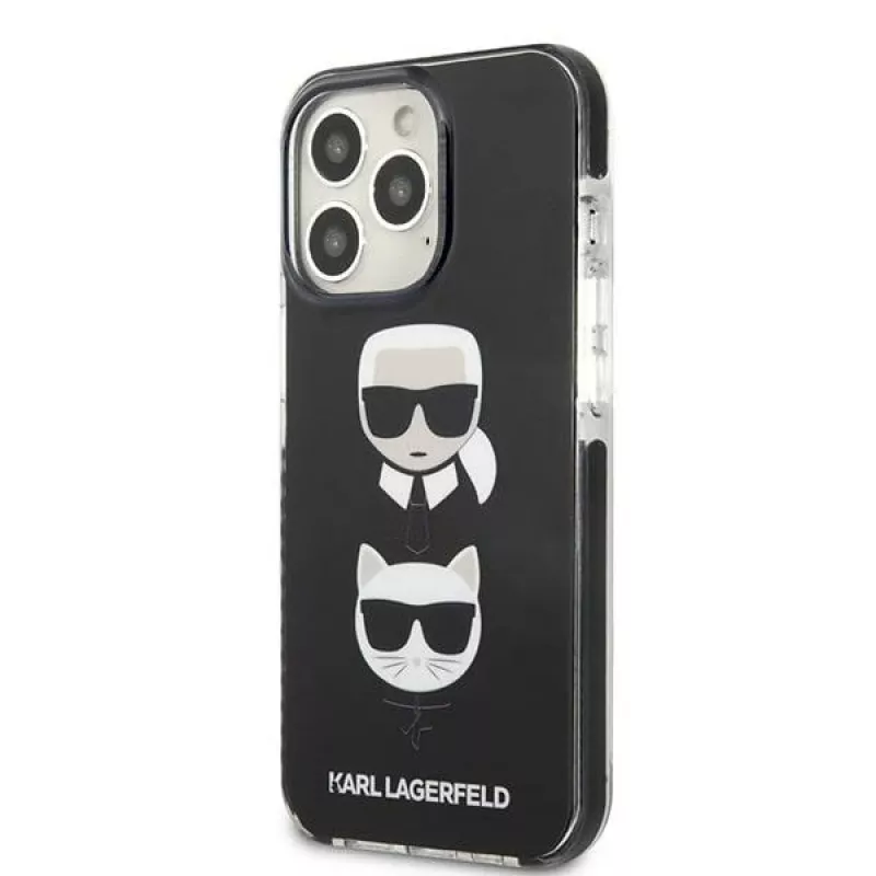 Karl Lagerfeld KLHCP13XTPE2TK funda rígida para Apple iPhone 13 Pro Max 6,7