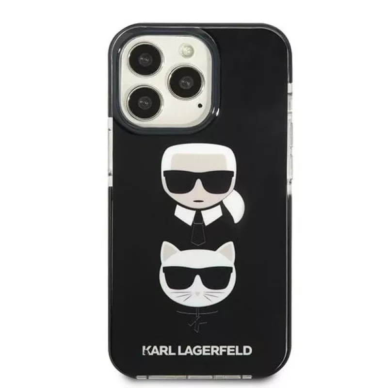 Karl Lagerfeld KLHCP13XTPE2TK funda rígida para Apple iPhone 13 Pro Max 6,7