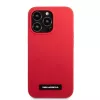 Karl Lagerfeld KLHCP13LSLMP1R funda rígida de silicona con placa para iPhone 13 Pro / 13 6,1