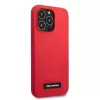 Karl Lagerfeld KLHCP13LSLMP1R funda rígida de silicona con placa para iPhone 13 Pro / 13 6,1