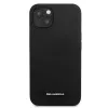 Karl Lagerfeld funda trasera de silicona con placa para Apple iPhone 13 mini 5,4 inch - negra