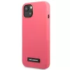 Karl Lagerfeld KLHCP13MSLMP1PI funda de silicona con placa para iPhone 13/14/15 6,1