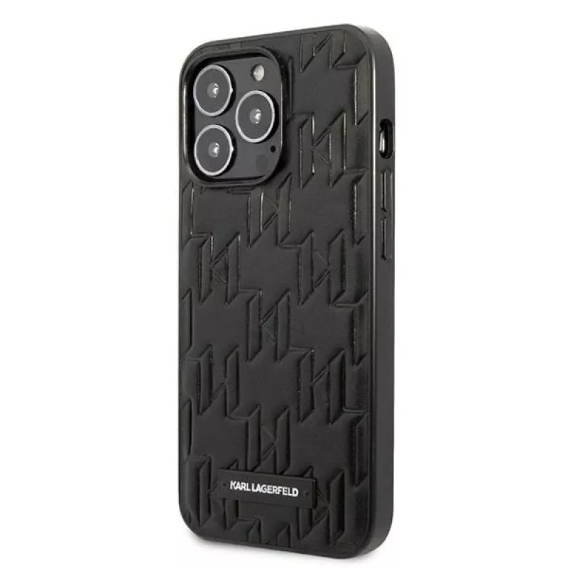 Karl Lagerfeld KLHCP13LMNMP1K Funda rígida para iPhone 13 Pro / 13 6,1
