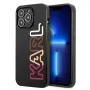 Karl Lagerfeld KLHCP13LPCOBK Funda rígida para iPhone 13 Pro / iPhone 13 6,1
