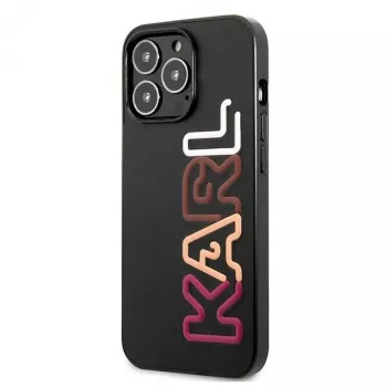 Karl Lagerfeld KLHCP13LPCOBK Funda rígida para iPhone 13 Pro / iPhone 13 6,1