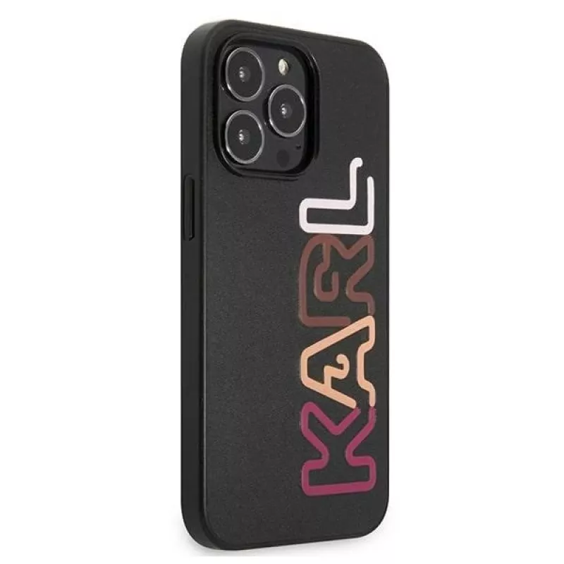 Karl Lagerfeld KLHCP13LPCOBK Funda rígida para iPhone 13 Pro / iPhone 13 6,1