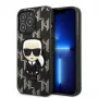 Karl Lagerfeld KLHCP13LPMNIKBK Funda rígida para iPhone 13 Pro / 13 6,1