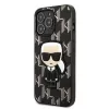 Karl Lagerfeld KLHCP13LPMNIKBK Funda rígida para iPhone 13 Pro / 13 6,1