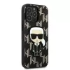 Karl Lagerfeld KLHCP13LPMNIKBK Funda rígida para iPhone 13 Pro / 13 6,1