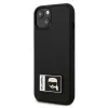 Karl Lagerfeld KLHCP13M3DKPK Funda rígida Ikonik Patch para iPhone 13/14/15 6,1