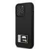 Karl Lagerfeld KLHCP13L3DKPK Funda rígida Ikonik Patch para iPhone 13 Pro / 13 6,1