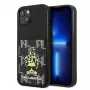 Karl Lagerfeld KF001284 Funda rígida con tarjetero Karlimals para iPhone 13/14/15 6,1