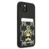 Karl Lagerfeld KF001284 Funda rígida con tarjetero Karlimals para iPhone 13/14/15 6,1