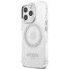 Guess GUHMP13LHTRMS Funda rígida Metal Outline MagSafe para iPhone 13 Pro / iPhone 13 6,1