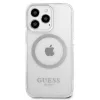 Guess GUHMP13LHTRMS Funda rígida Metal Outline MagSafe para iPhone 13 Pro / iPhone 13 6,1