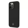 Mercedes-Benz MEHMP13LSILBK Funda de silicona negra con MagSafe para iPhone 13 Pro/13 6,1