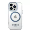 Guess Funda rígida Metal Outline MagSafe para Apple iPhone 14 Pro Max 6,7