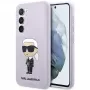 Karl Lagerfeld Funda de silicona Ikonik para Samsung Galaxy S23+ (SM-S916) - morada